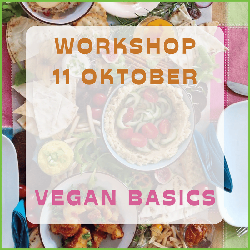 Workshop-alert: vegan basics